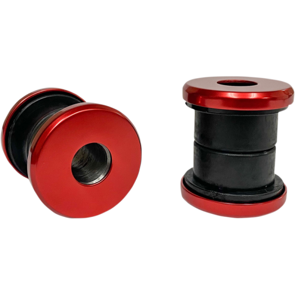 (image for) PRO-ONE PERF.MFG. Handlebar Riser Damper Kit Red Anodized
