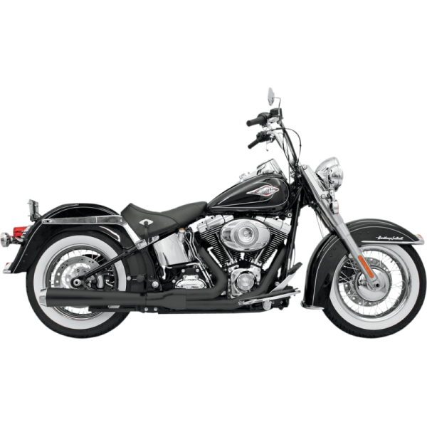 (image for) BASSANI XHAUST Black ceramic, long