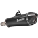 (image for) Akrapovič Single Black Titanium Muffler w/ Carbon End Cap for BMW F-Series GS