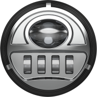 (image for) 4.5" Headlight, Chrome