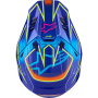 (image for) Alpinestars S-M7 Cast Helmet - Blue/Fluo Yellow/Pink - Size XL