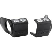 (image for) Acerbis Lower Fork Cover Sets/Shoe Protectors for Inverted Forks - Black (shoe protector)