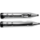 (image for) 4 1/2" MK45 Performance Mufflers - Chrome / Black Machined Thruster