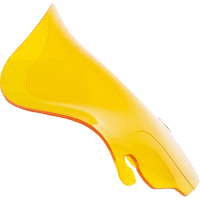 (image for) Kolor Sport Flare™ Windshield 6.5" Yellow