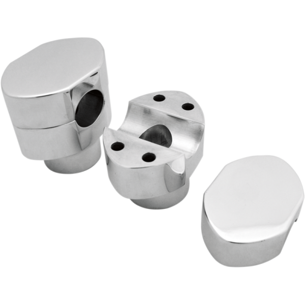 (image for) LA Choppers Springer Riser Kit Chrome 1" Clamping