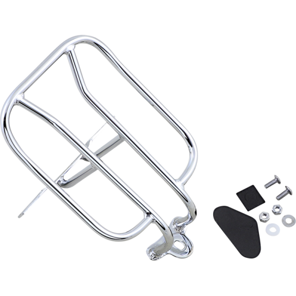 (image for) Drag Specialties Chrome Fender Luggage Rack