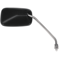 (image for) OEM-Style Replacement Mirror for Honda Scooters, Chrome 7" stem w/ 8mm thread, rectangular