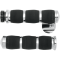 (image for) Air Cushioned Grips - Touring - Chrome w/ Throttle Boss