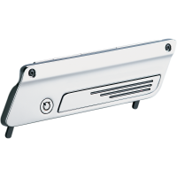 (image for) Saddlebag Latch Inserts Chrome