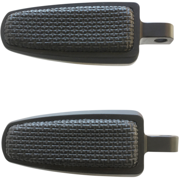 (image for) CYCLESMITHS Male-Mount Footpegs Flat Black w/o rivets