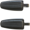 (image for) Male-Mount Footpegs Flat Black w/o rivets