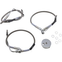(image for) Russell Braided Front Brake Line Kit 08756DS