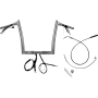 (image for) Chrome 12" Pointed Top Handlebar Kit