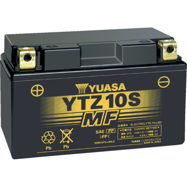 (image for) Yuasa High-Performance AGM Maintenance-Free Battery for YAMAHA XP500 T-Max 09-13
