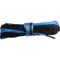 (image for) KFI Blue Synthetic Winch Rope - 1/4" x 50'