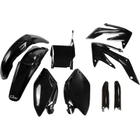 (image for) UFO Body Kit - Honda CRF250R 04-05 - Black