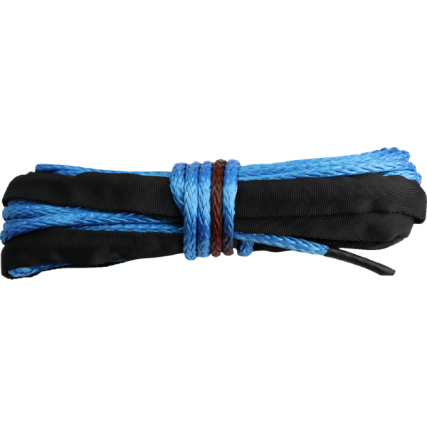 (image for) KFI PRODUCTS KFI Blue Synthetic Winch Rope - 1/4" x 50'