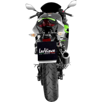(image for) LeoVince LV Corsa Slip-On Muffler - Black Stainless Steel
