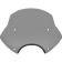 (image for) Speed Demon Sportshield - 13" Tall, Black Smoke, 9" Cutout