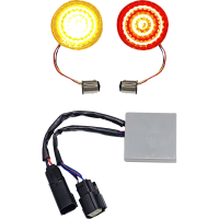 (image for) Smart Amber/Red LED 1157 Bullet Turn Signal Inserts