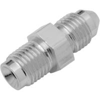 (image for) Chrome Fitting AN-3 male x 3/8" inverted flare straight