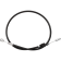 (image for) Black/Chrome Upper Clutch Cable - 36"