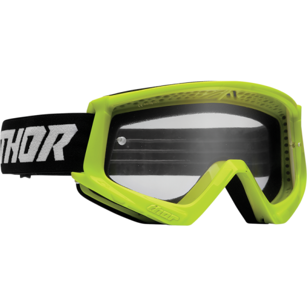 (image for) Thor Youth Combat Goggles - Flo Acid/Black