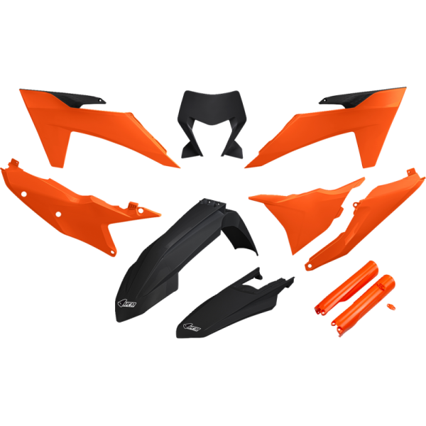 (image for) UFO Complete Body Kit - Black/orange/black