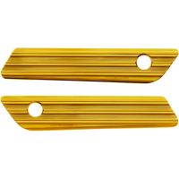 (image for) Gold Anodized 10-Gauge Hinge Covers