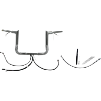 (image for) EZ Install Handlebar Kit Chrome 12" Rise