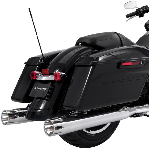 (image for) 4" Chrome with Chrome Merge End Caps