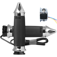 (image for) Heated Grips Custom Contour Spike Chrome