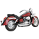 (image for) Shortshots Staggered Exhaust System - Chrome
