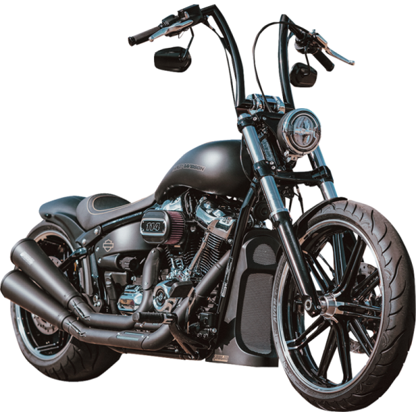 Kodlin Motorcycle Steel Front Chin Spoiler