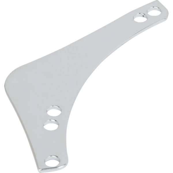 (image for) Arlen Ness Left Replacement Breather Bolt Cover Plate (Chrome)