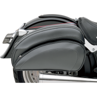 (image for) Cruis'n deluxe saddlebag set with hard mount hardware