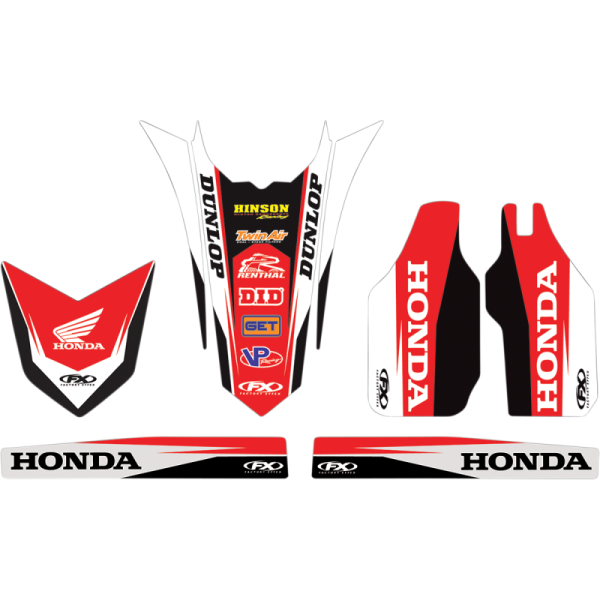 (image for) Factory Effex Universal Trim Kit for CRF450R 21-24