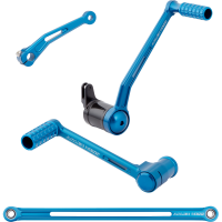 (image for) Speedliner Foot Control Kit, solo, blue anodized