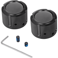 (image for) Axle Nut Cover Black Smooth