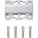 (image for) 6" Chrome Performance Riser Kit