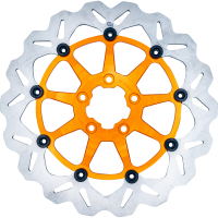 (image for) 12.5" Full-floating Rotor, Orange Carrier