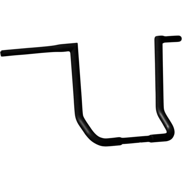 (image for) Khrome Werks 1 1/4" Buck 25 Handlebars - Black, 13 1/2" Rise