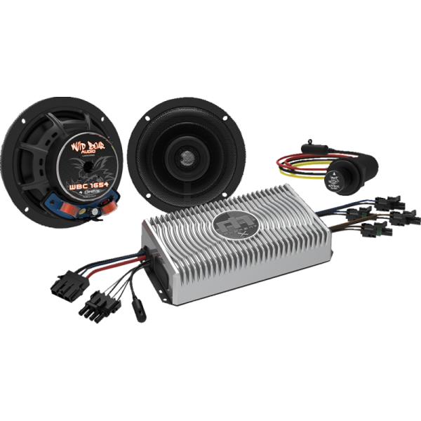 Wild Boar Audio 150 Watt Amp/Front Speaker Kit