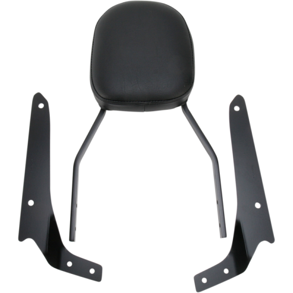 (image for) Square Sissy Bar, Black Finish