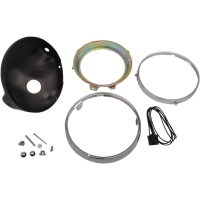 (image for) EMGO 7" Side-Mount Headlamp Shell