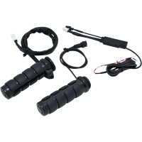 (image for) Heated ISO Grips Electronic Throttle Gloss Black