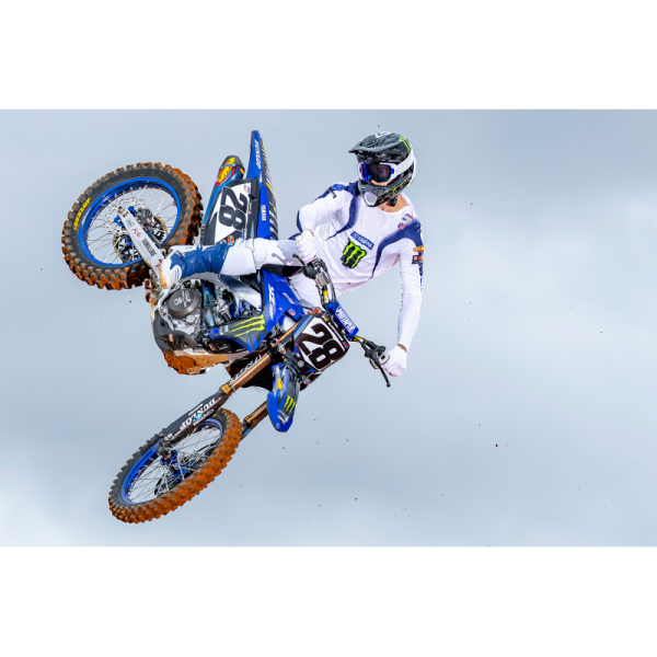(image for) D'Cor Visuals Seat Cover - Yamaha YZ250F 24-26, YZ450F 23-26