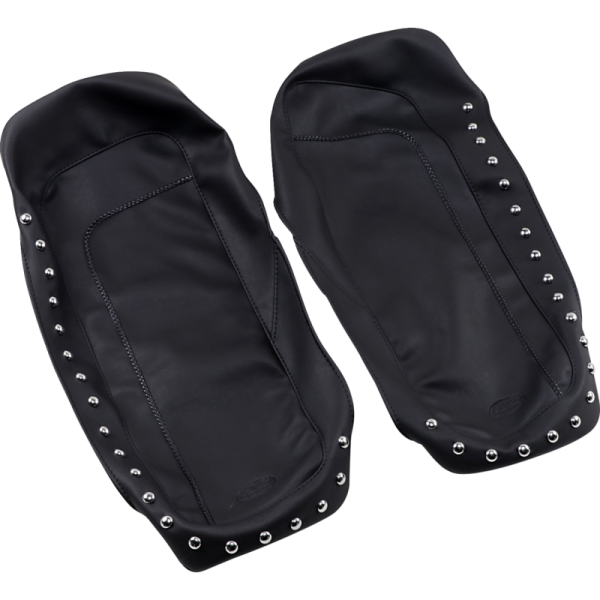 (image for) MUSTANG Saddlebag Lid Covers Chrome Studs