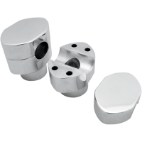 (image for) Springer Riser Kit Chrome 1" Clamping