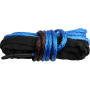 (image for) KFI Blue Synthetic Winch Rope - 3/16" x 12'
